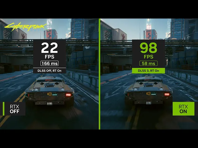 Cyberpunk 2077 | NVIDIA DLSS 3 Performance Video