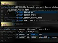 Rust vs C coding in Visual Studio Code