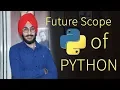 Learn Python Future Scope of Python Language Salary Job Scope