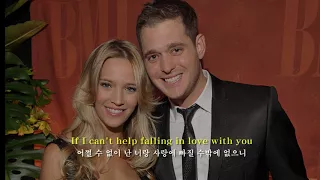 Download Can't Help Falling In Love -Michael Buble  사랑에 빠질 수 밖에  (영어와 한글자막 English \u0026 Korean captions) MP3
