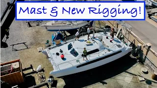 Episode 276 – The Mast is going back up!! We’re nearly ready for the sea!