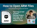 How to Open ARM Files Keil MDK-ARM Project