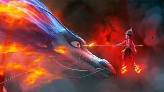 nezha vs ao bing nezha 2019 best scene movie clips