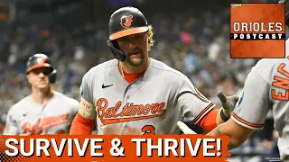 ORIOLES POSTCAST Orioles SURVIVE Rays 6-5 Gunnar Henderson Goes 4-for-4 Hits CLUTCH HR