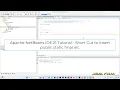 Apache NetBeans IDE 21 Tutorial - Short Cut to insert public static final int