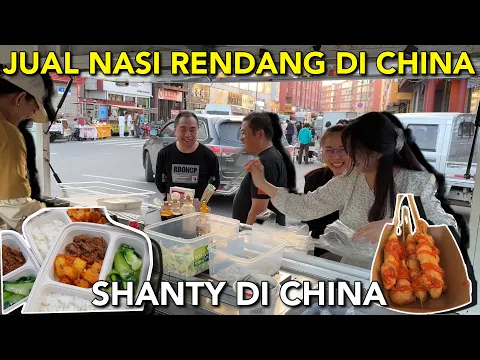 Download MP3 AKHIRNYA JUAL NASI RENDANG DI CHINA, DAGING SAPINYA EMPUK, ALHAMDULILLAH SEMUANYA PADA BILANG ENAK