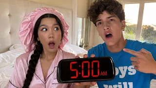 We SWAPPED Morning Routines