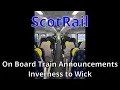 Download Lagu ScotRail Inverness to Wick On-train Announcements
