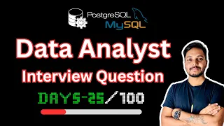 SQL Data Analysis Interview Question 100 SQL Challenge SQL Tutorials Business analyst