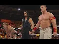 Download Lagu John Cena \u0026 Roman Reigns demolish Kane with The Authority looking on: Raw, Sept. 1,  2014
