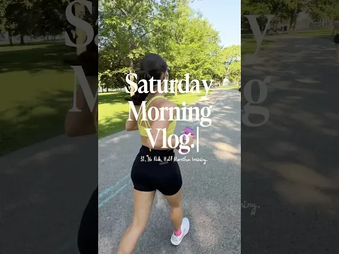 Saturday Morning Half Marathon training π«‘ ππ½ββοΈ βοΈ