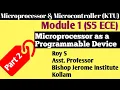 Module 1 Part 2 Microprocessor as a Programmable Device KTU S5 ECE MPMC