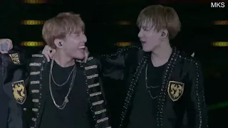 bts attact on bangtan bts kynk on stage 2016