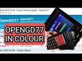 OPENGD 77 in COLOUR FULL SET UP - RT3S MD380UV