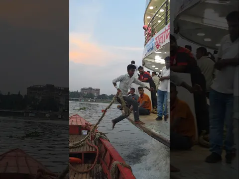 How a trawler was tied to the moving Lamia-2 launch in a hurry #shorts #trending