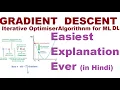 Gradient Descent Machine Learning Gradient Descent Deep Learning in Hindi