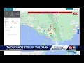 Officials say at least 2 700 Cleco customers are in the dark in Slidell