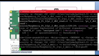 Python IOT Tutorial - DHT11 Sensor Interface Part 4