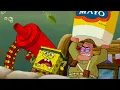 SpongeBob VS Plankton Food Fighting The SpongeBob Movie Sponge Out of Water CLIP