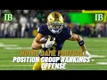 Ranking The Notre Dame Position Groups On Offense