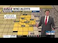 High wind warning in effect for the majority of Texoma AM
