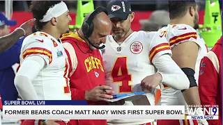 A year after being fired by the Bears Matt Nagy is a Super Bowl champion