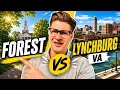 Forest vs Lynchburg VA Where Should You Actually Live