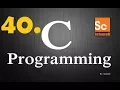 C Programming for beginners part-40