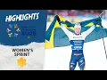 Jonna Sundling claims third straight Sprint title | Trondheim 2025