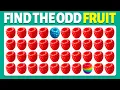Download Lagu Find the ODD One Out - Fruit Summer Edition🥝🥑🍍| Easy, Medium, Hard 30 Ultimate Levels | Cow Quiz