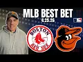 Red Sox vs Orioles 26 MLB Best Bet - MLB Betting Picks Predictions Jason Sharpe Doc Sports