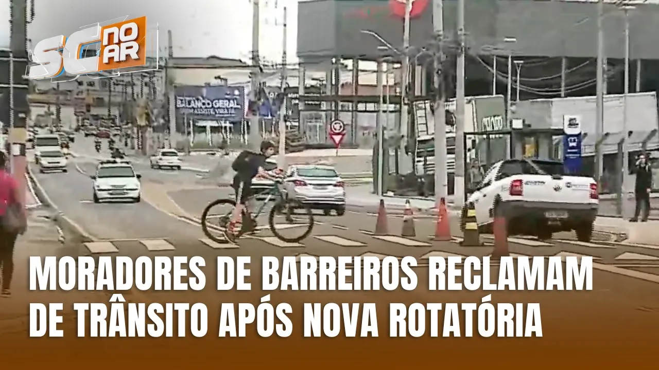 Moradores de São José enfrentam dificuldades na nova rotatória de Barreiros
