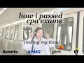 How I Passed the CPA Exam While Working Full Time Big 4 taking my time