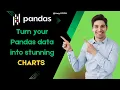 Master data visualisation in Pandas using killer charts Line Bar Pie Histogram More