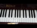 B minor scale - natural