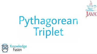 How to compute a Pythagorean Triplet using JAVA Programming ICSE