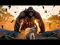 Download Lagu Episch gevecht: Aap Kong redt babyolifant van gigantische krokodil 🦍🐘 | Kong-film | Bigfoot-film