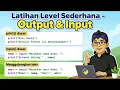 Beginner Level Python Input and Output Exercise