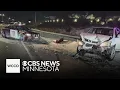 Troopers safe after separate Minnesota crashes