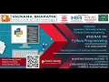 Python Programming and Practical Approach VBIT Hyderabad Pantech e learning