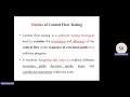 Chapter 4 Control Flow Testing Part 1