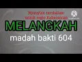 MB 604/MELANGKAH/instrumen lagu rohani katolik/cover/