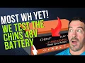 Highest Capacity SO FAR Chins 48v 51 2v Golf Cart Battery Lithium Lifepo4 upgrade