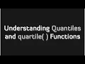 Understanding Quantiles and Quartiles function Python Pandas Class XII Informatics Practises