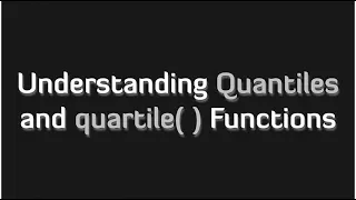 Understanding Quantiles and Quartiles function Python Pandas Class XII Informatics Practises