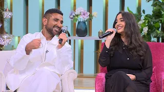 الجزء الثاني من لقاء الفنان أحمد سعد مع منى الشاذلي 