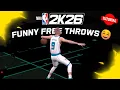 NBA 2K26 - How to Unlock Funny Free Throw Animations