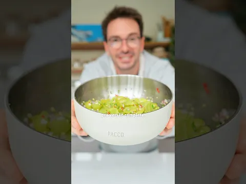 TESTEI A RECEITA VIRAL DE SALADA DE UVA #receitas
