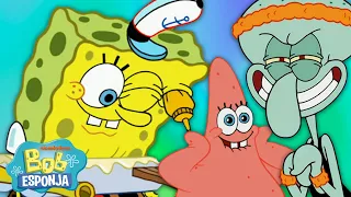 Bob Esponja | O Melhor da Temporada 7 de Bob Esponja por 1 Hora! | Bob Esponja em Português
