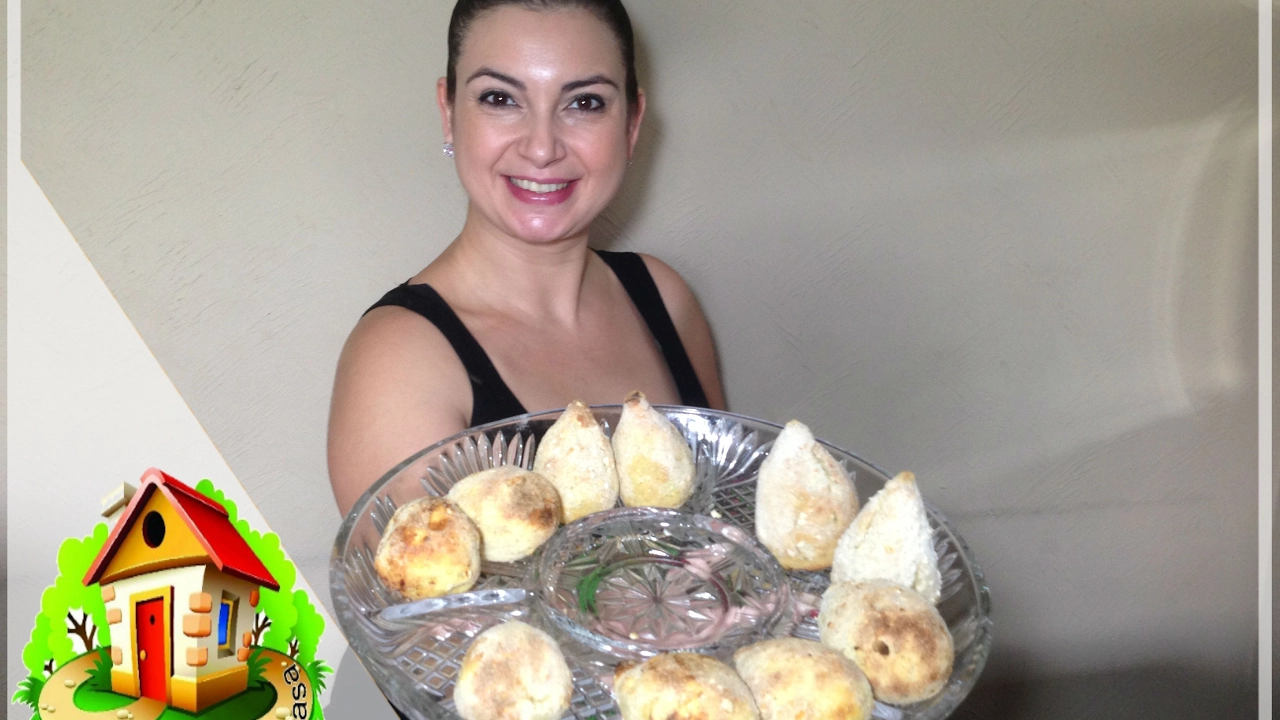 COXINHA DE FRANGO DE UM JEITO SUPER FÁCIL FIT COM BATATA DOCE CULINARIA EM CASA